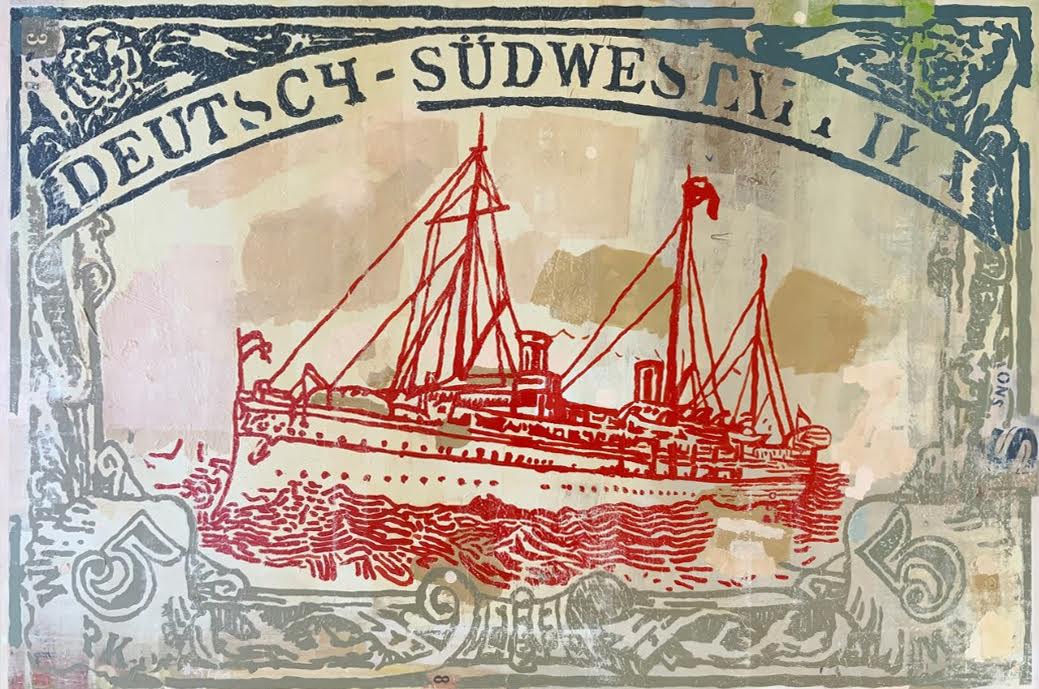 Südwestafrika Forgers Plate