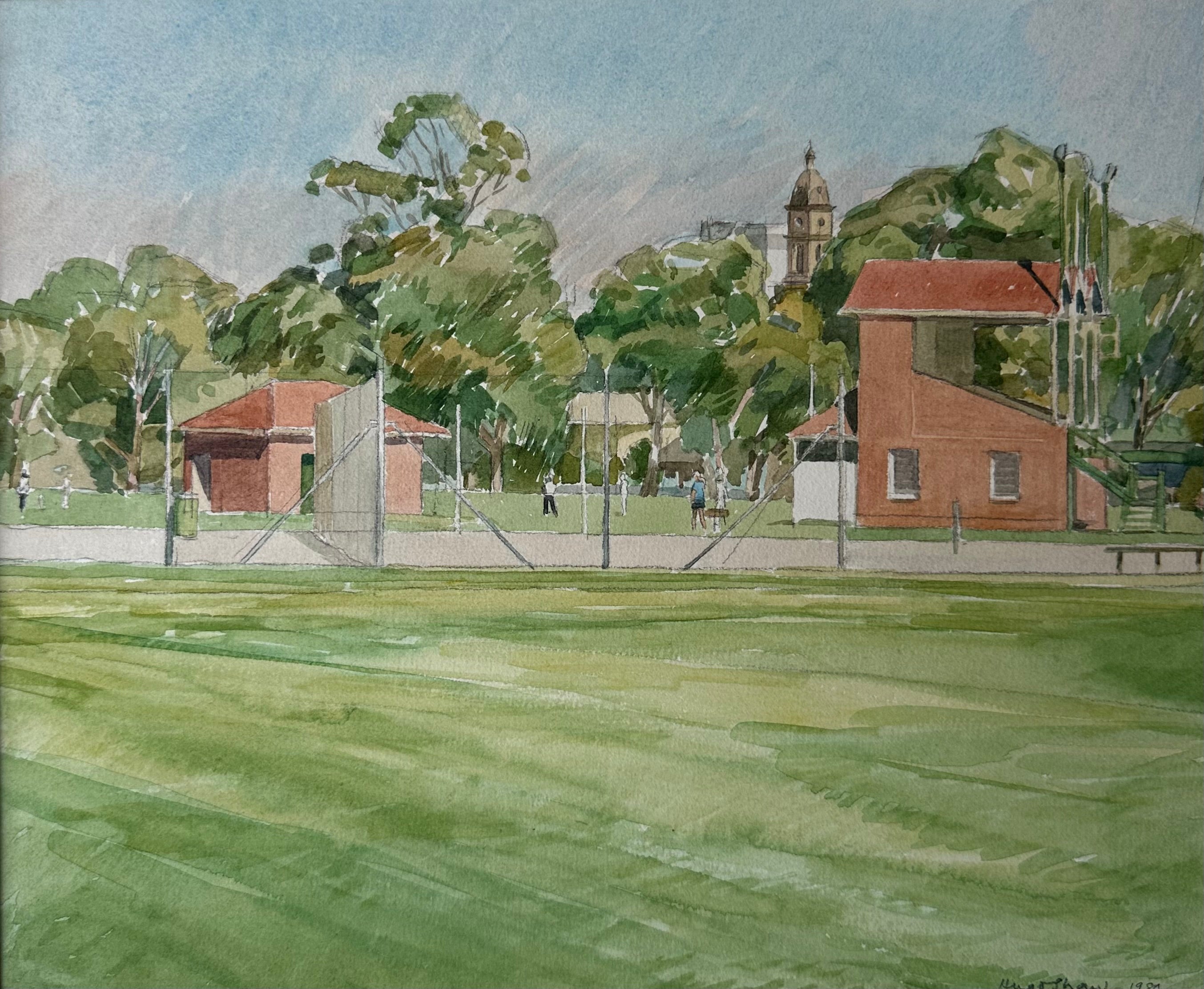 The back oval, Saint Peters College