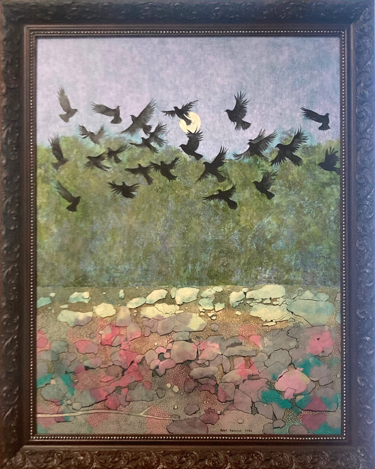 ‘Dusk: Dry Creek Bed and Black Birds’ (2026)