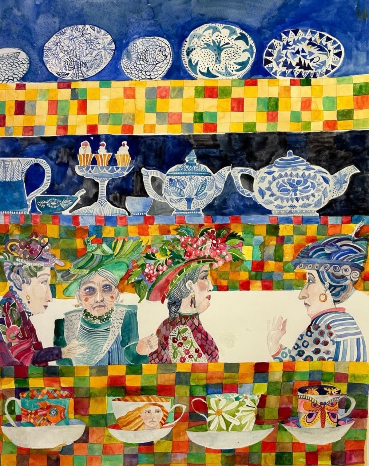 Four Aunts in the Kitchen