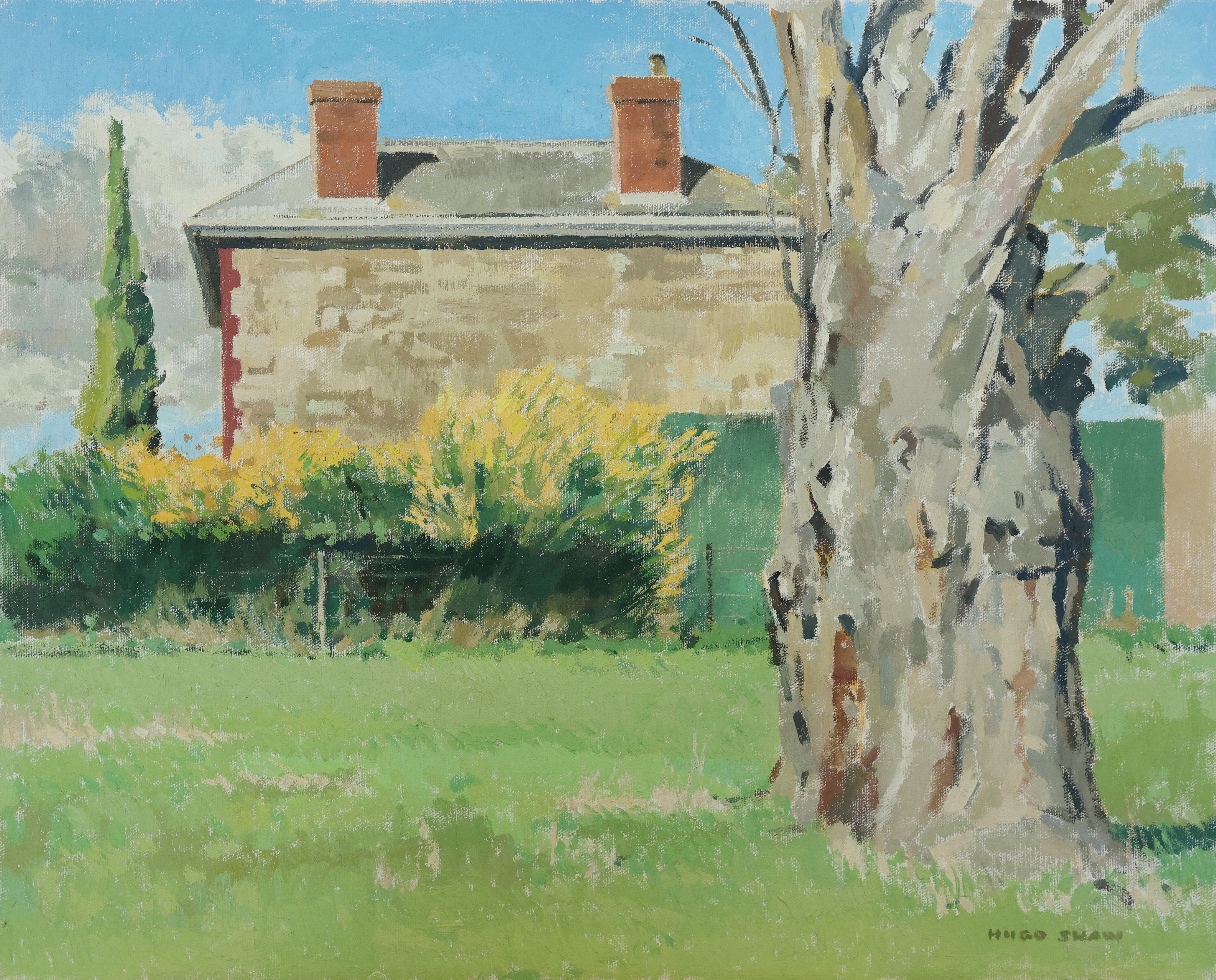 Ingle Burn gumtree before renovations - 1999