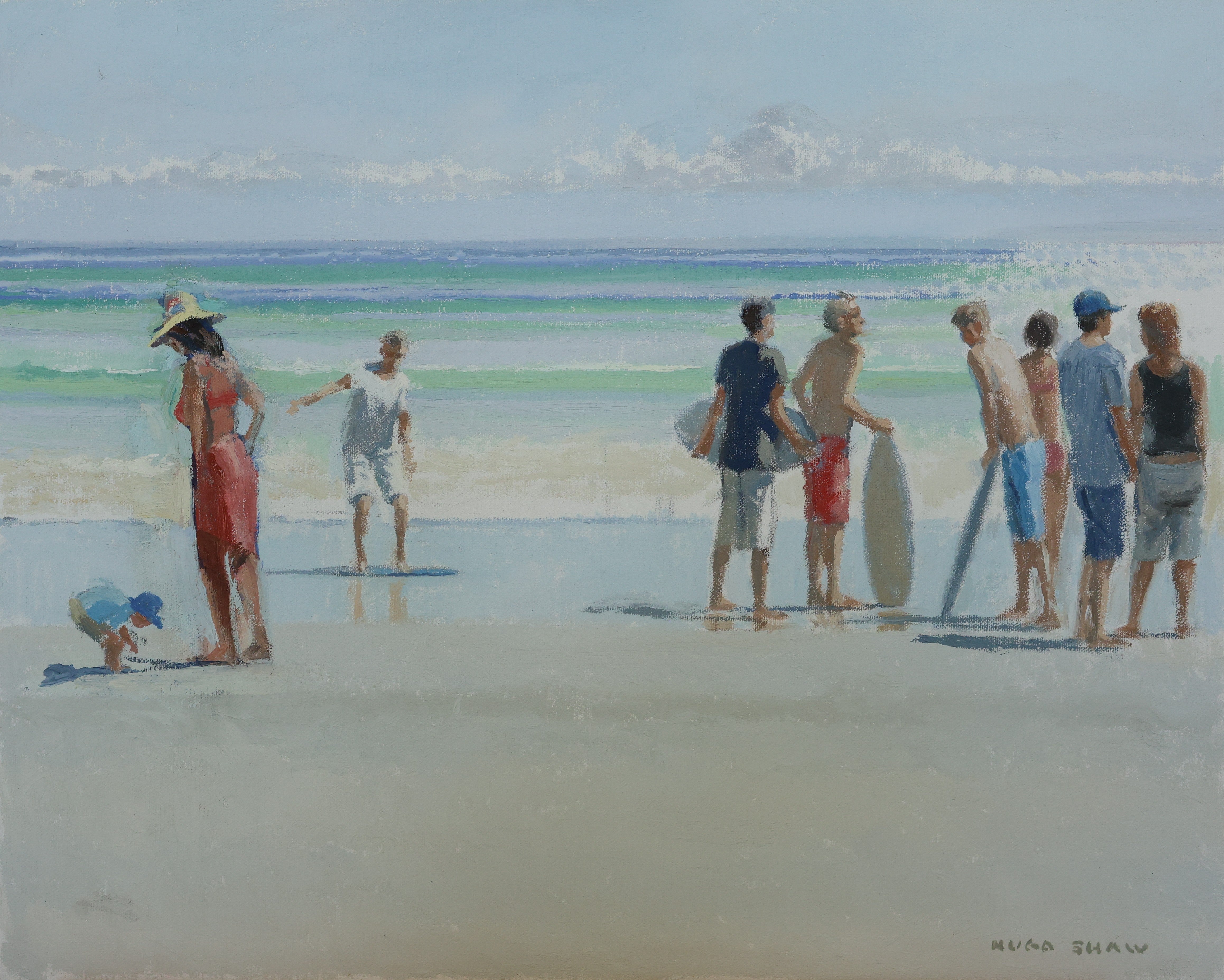 Waiting for a wave - circa 1990’s