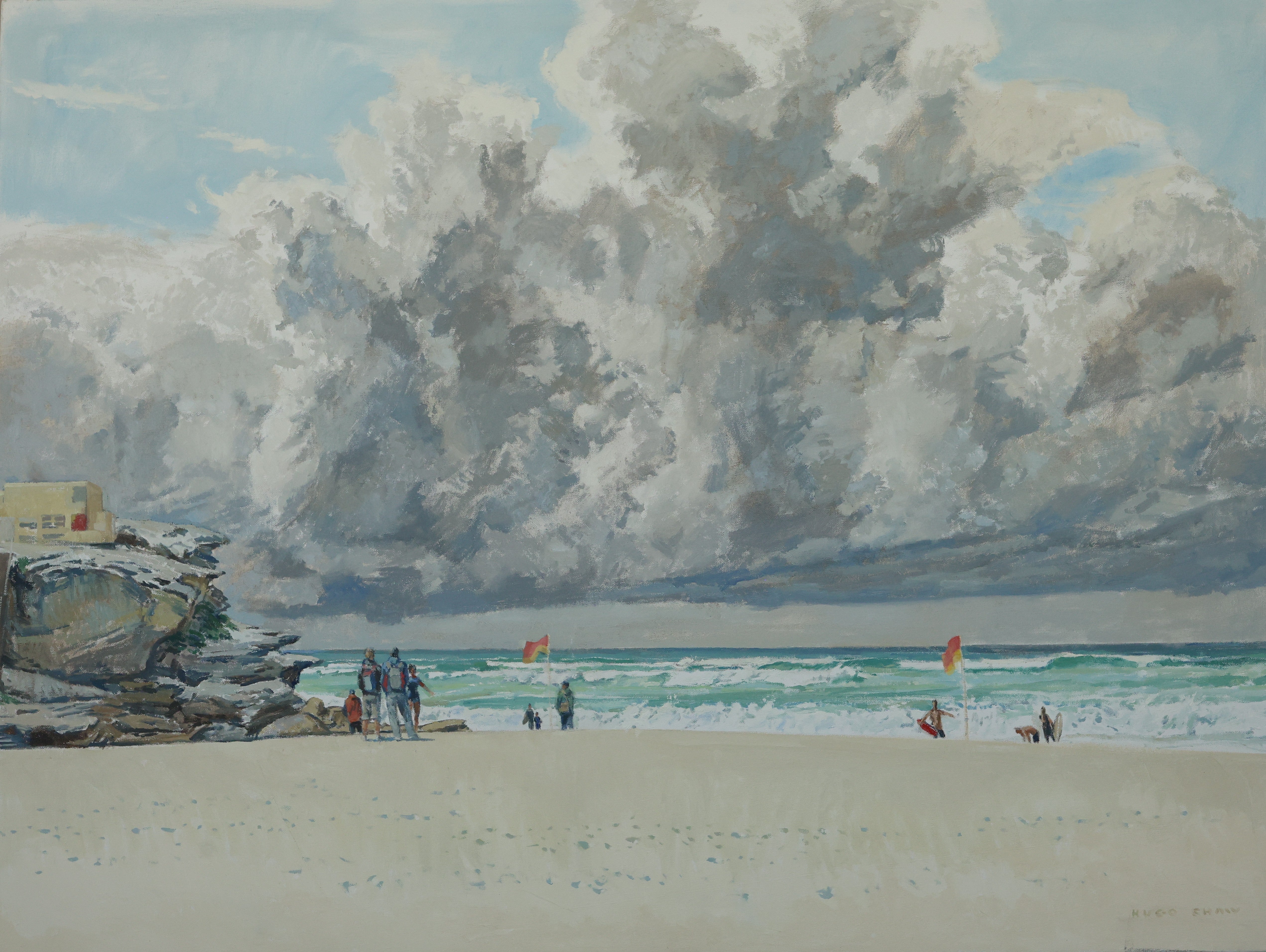 Tamarama, storm clouds - 2008
