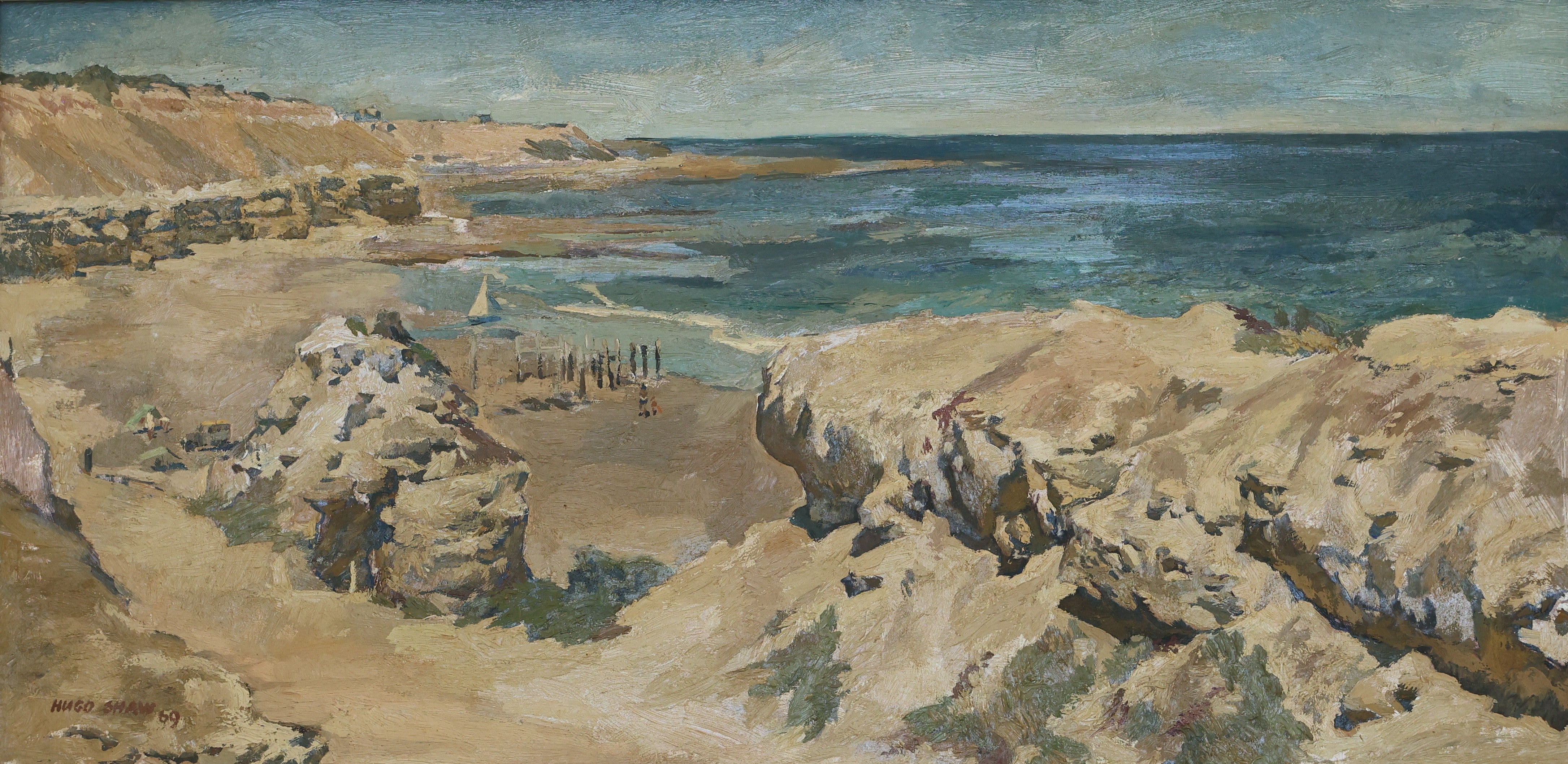 Path to the beach - 1969