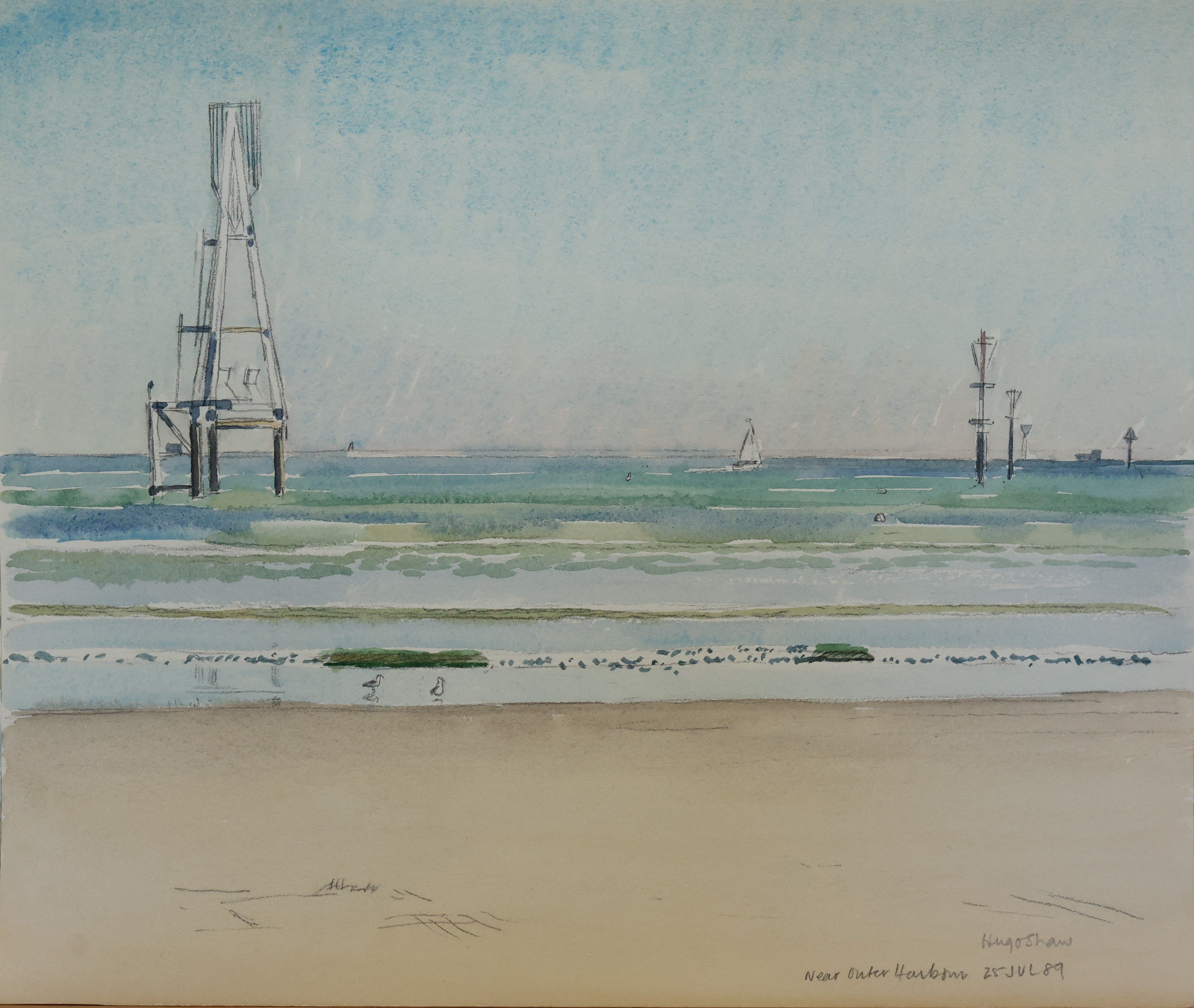 Near Outer Harbour - 1989