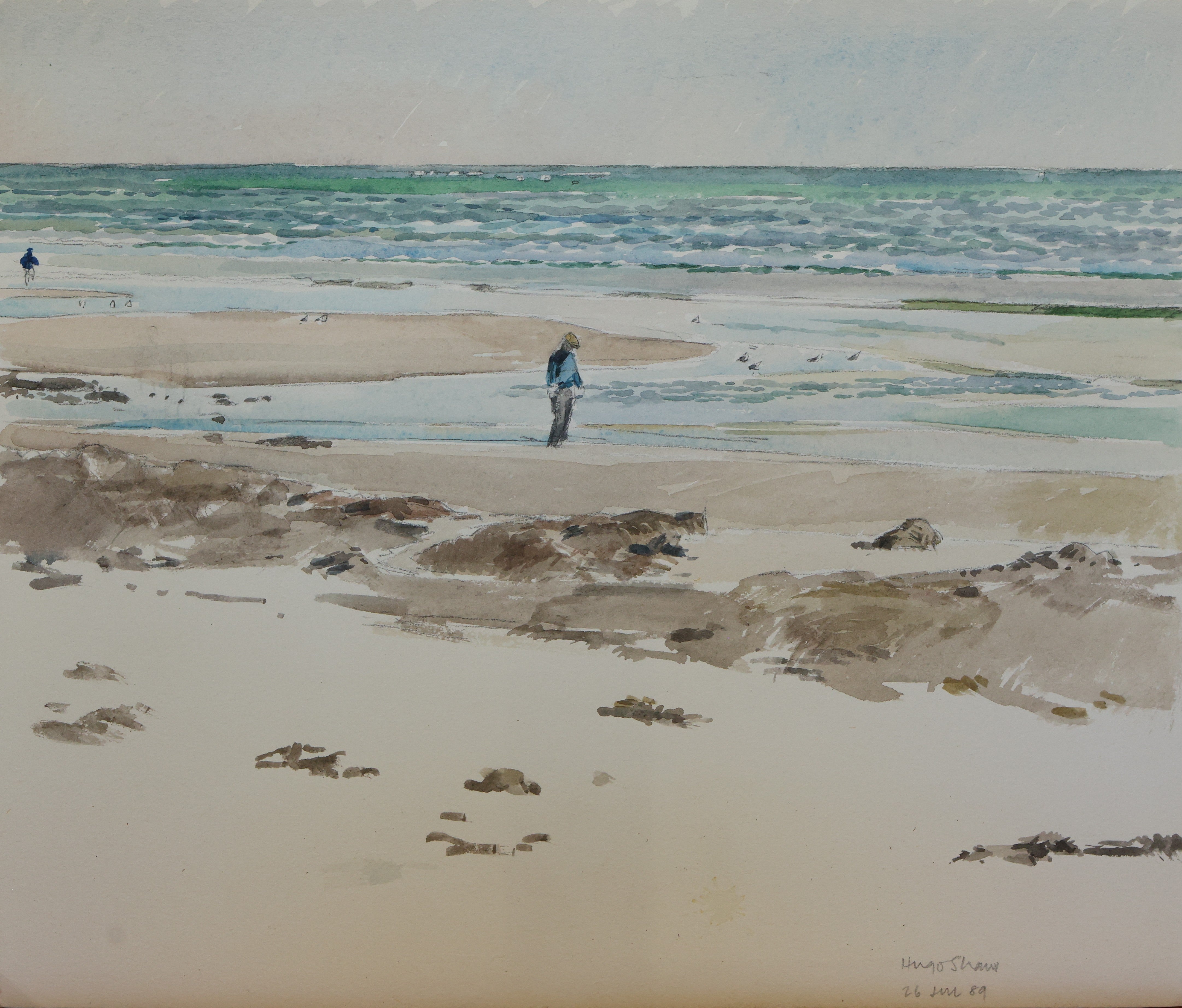 The creek meets the sea, PW - 1989