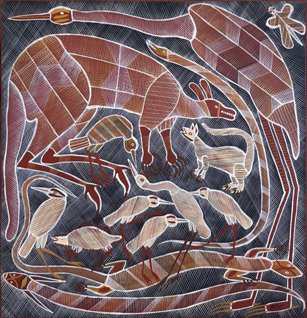 Dream Time spirits - Marra Tribe