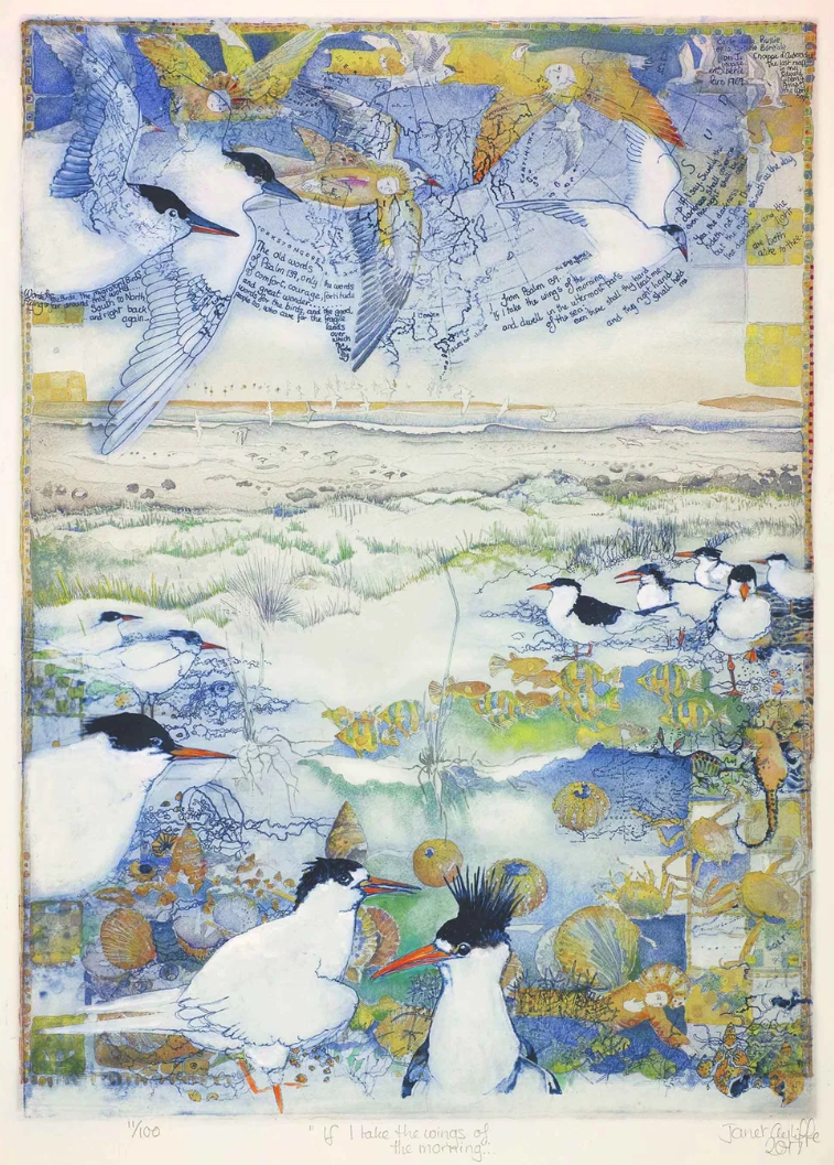 If I take the wings of the morning and dwell in the uttermost depths of the sea- Psalm 139