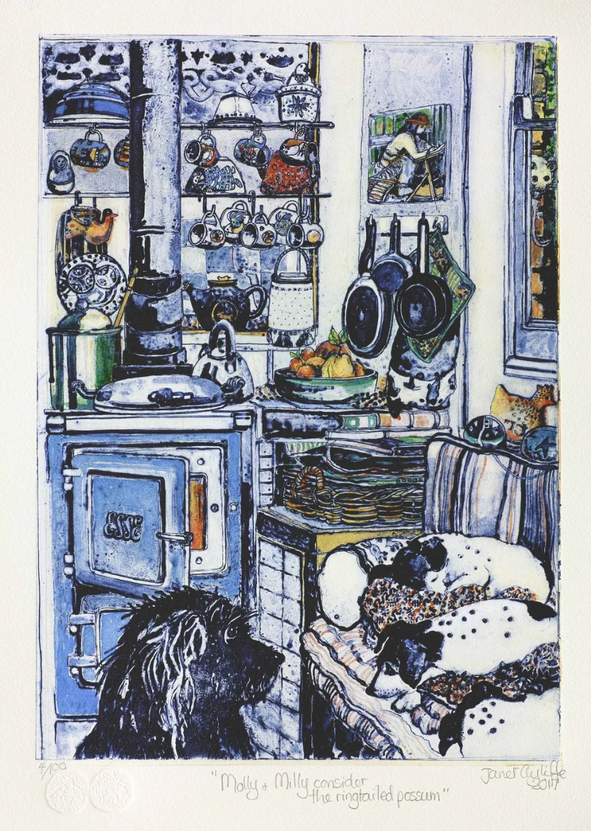 Molly and Milly consider the Ringtail Possum