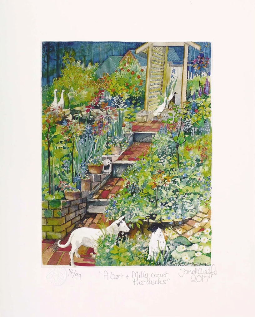 Albert and Milly count the Ducks