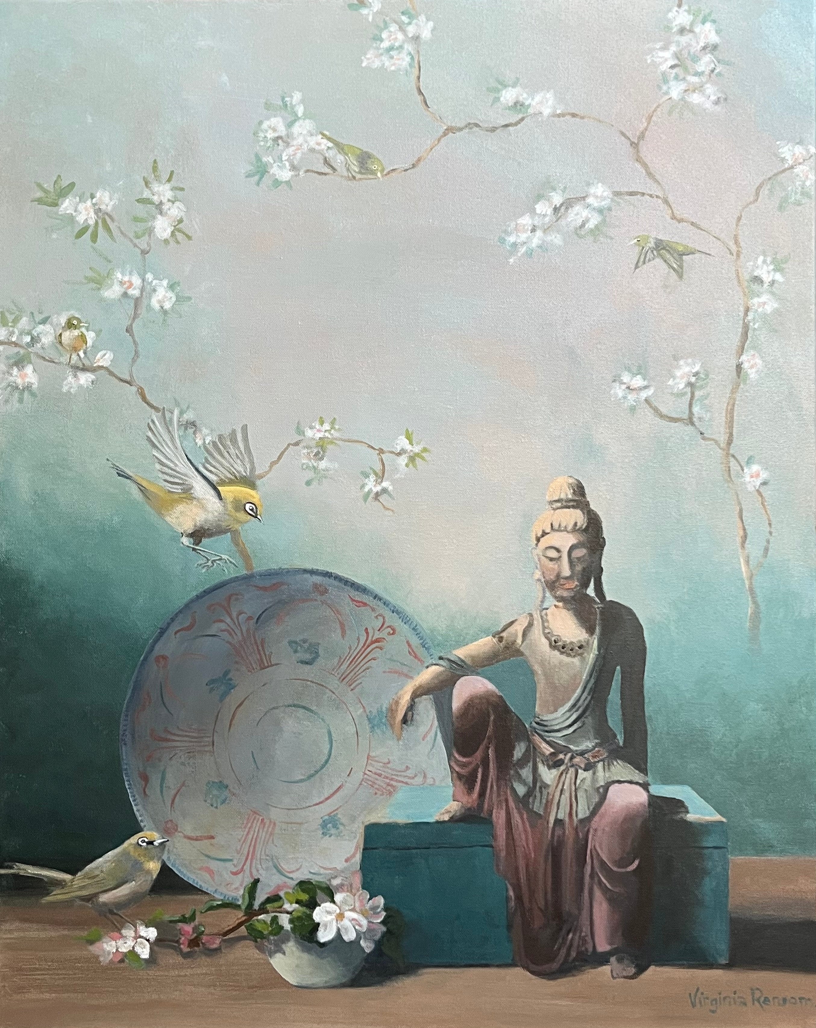 Guan Yin and Feathered Friends